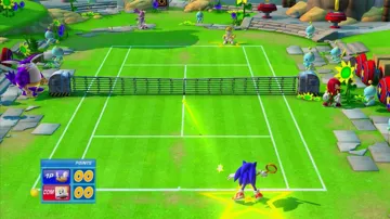 Sega Superstars Tennis screen shot game playing
